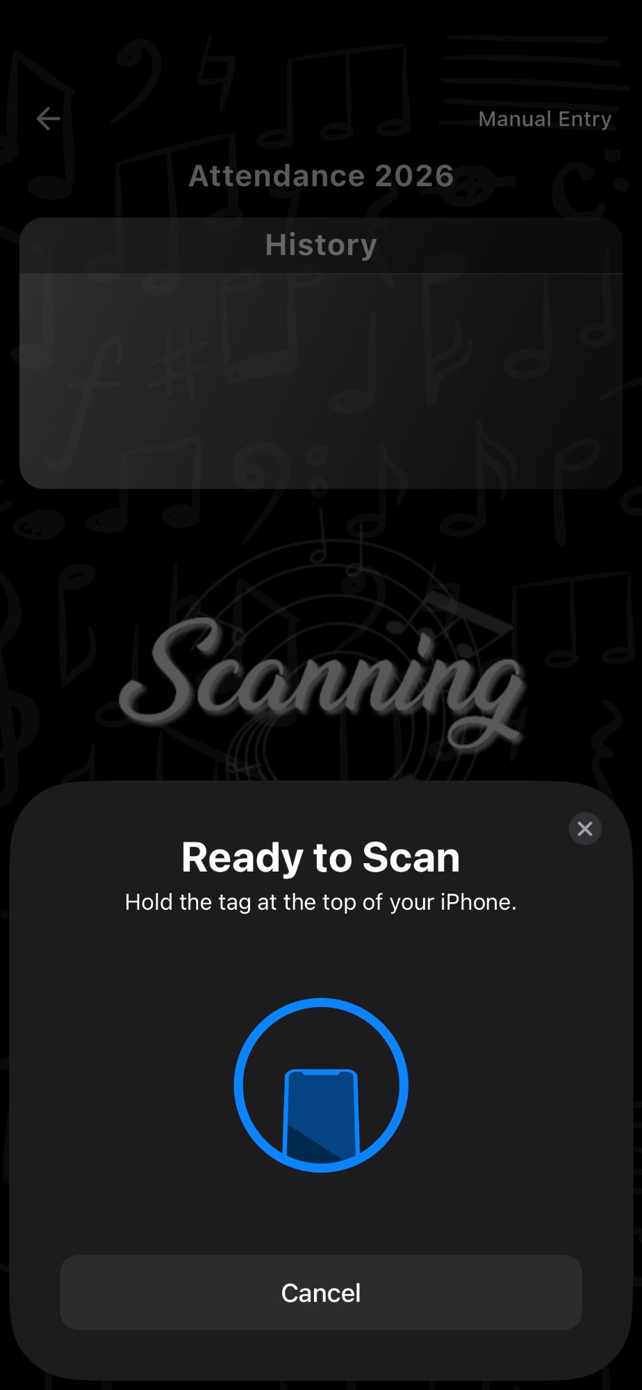 NFC Scanning